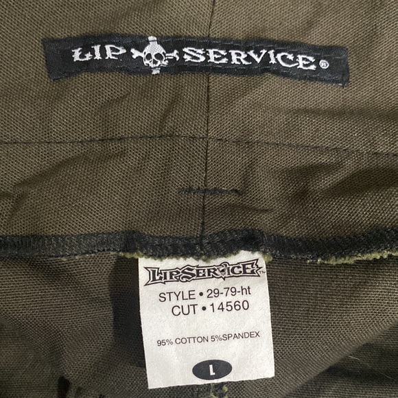 Lip service military style skirt - Picture 3 of 3